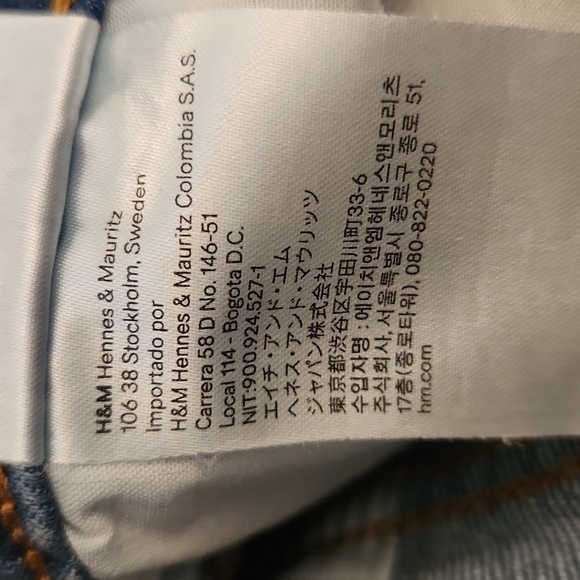 H&M Women's High Waist Cotton Denim Jean's Size 6 - Picture 9 of 11